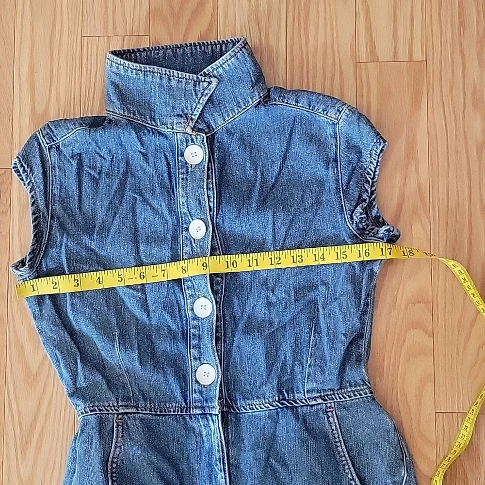Free People Unchained Melody denim jumpsu…